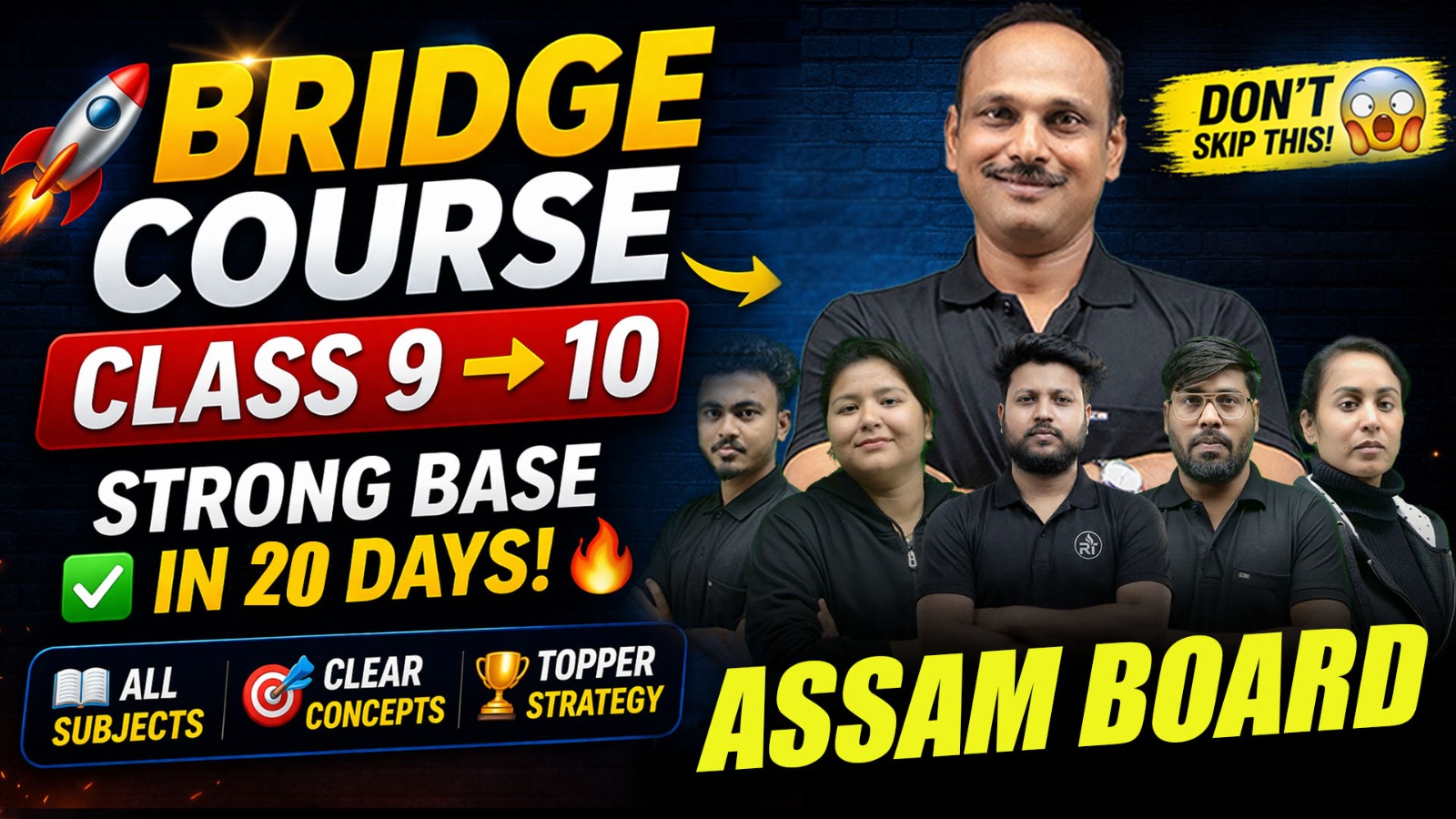 Bridge Course Class 9 & 10 Class