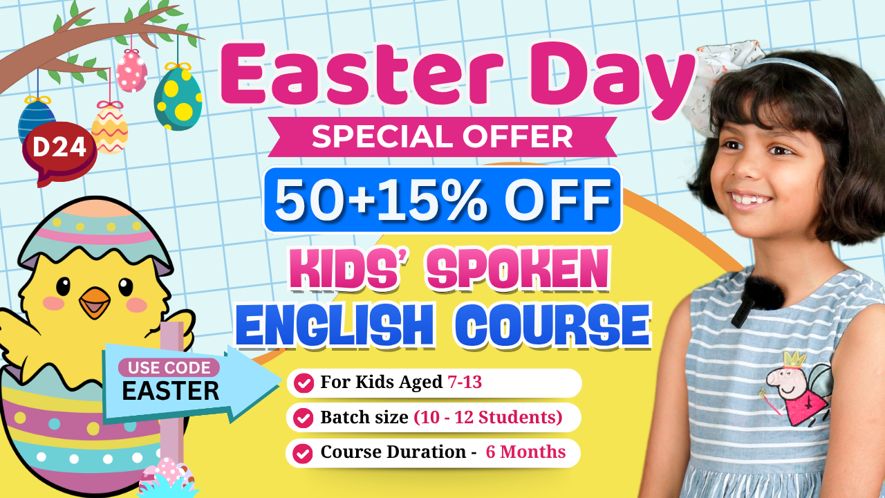 Kids English Mastery ~ (D24: Age 8-12) ~ 6-Month Program