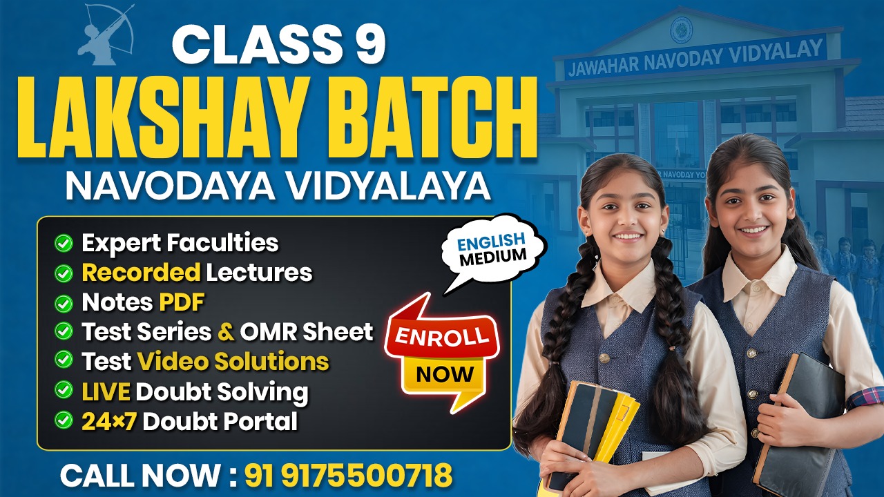 Lakshya Batch for Navodaya Vidyalaya 2027