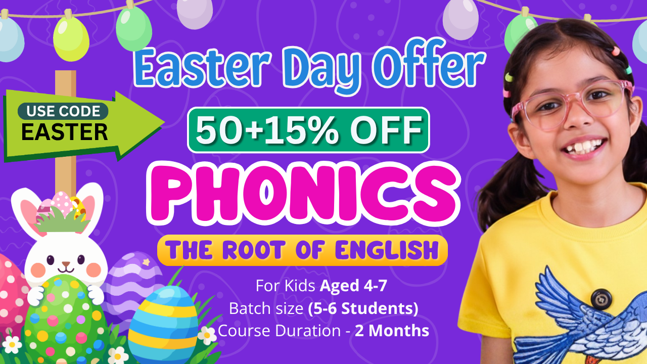  2-Month Phonetics Course on Zoom (P10 = 4-7 Year) 
