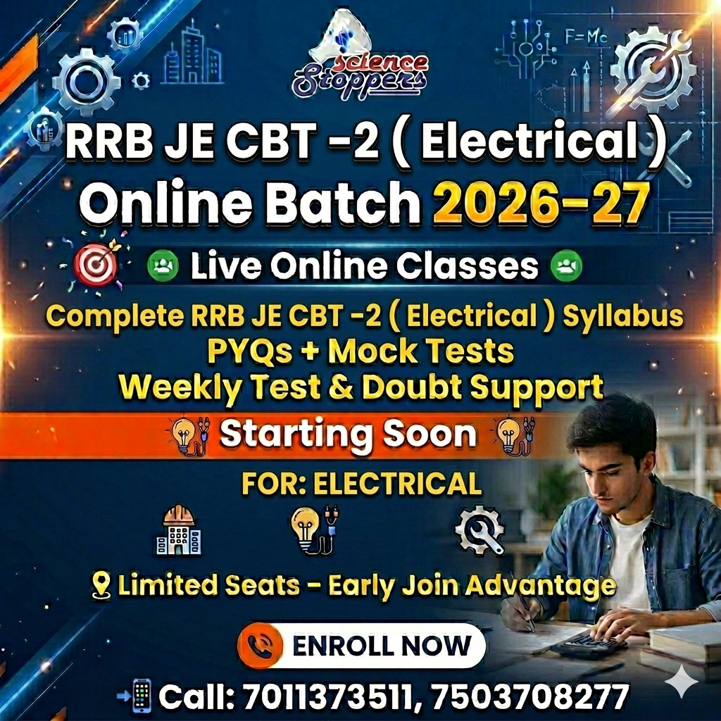 RRB JE CBT -2 - Electrical 