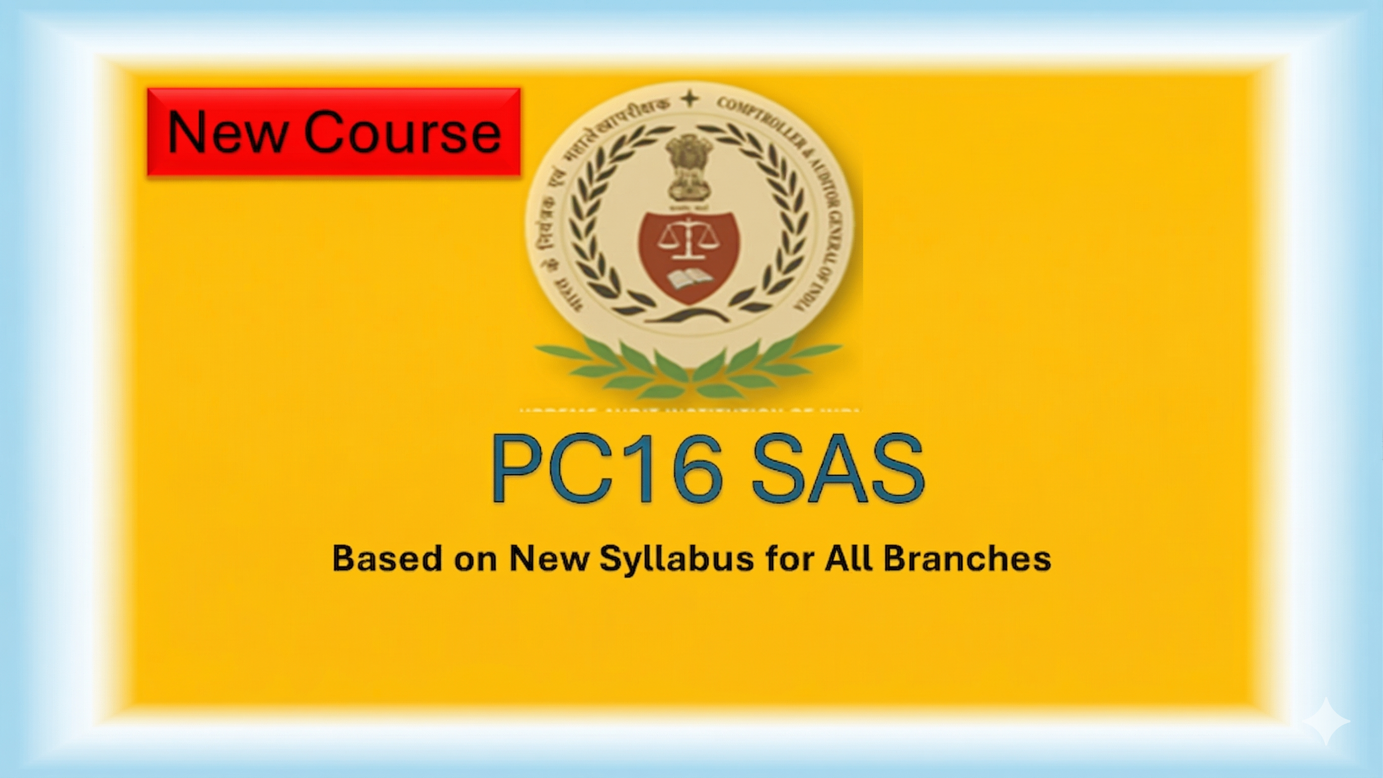 SAS PC 16 (New Syllabus