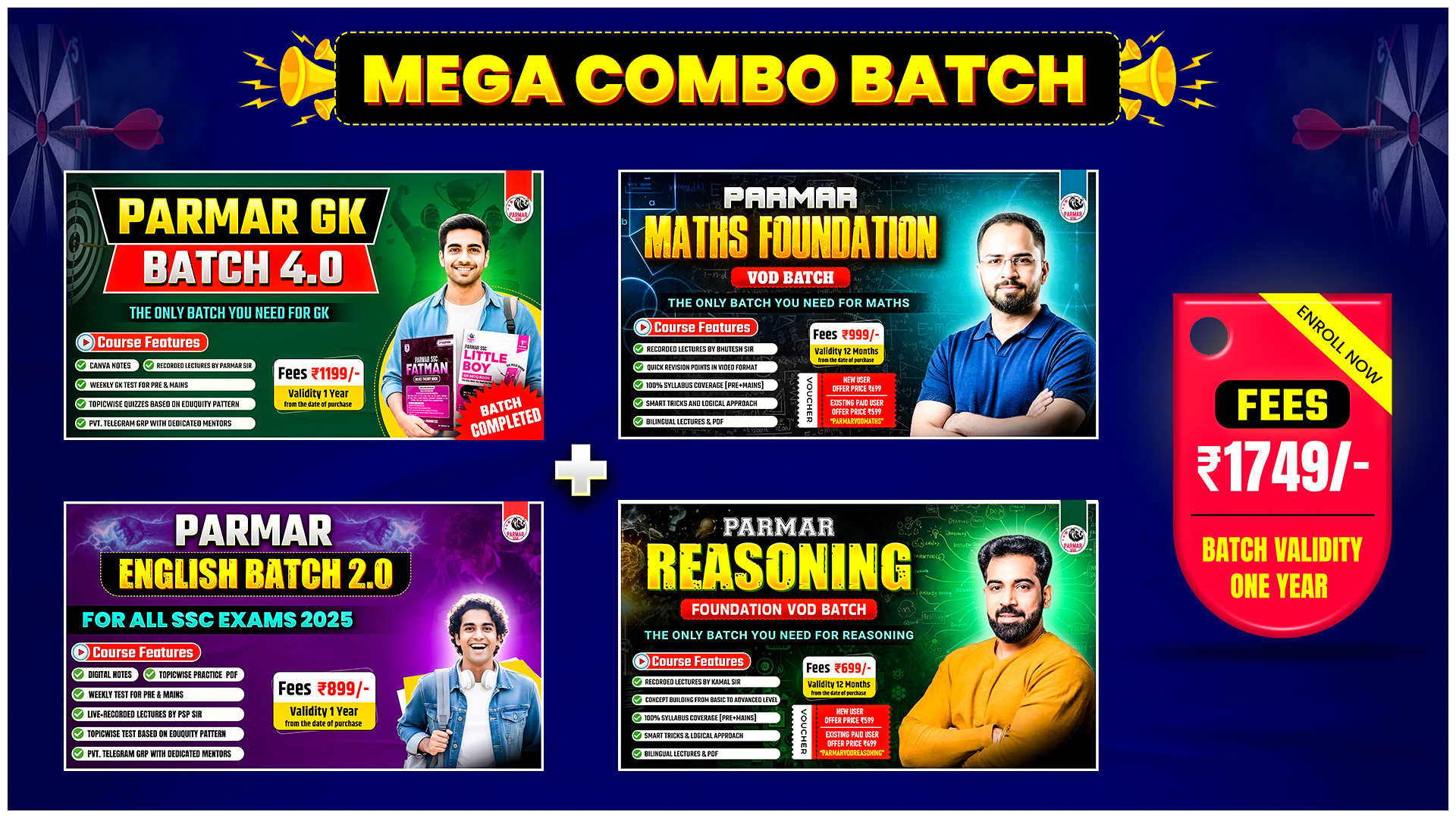 PARMAR'S FOUNDATION VOD COMBO BATCH