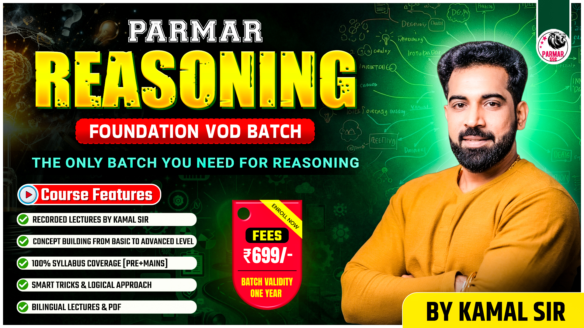 PARMAR'S REASONING FOUNDATION VOD BATCH*