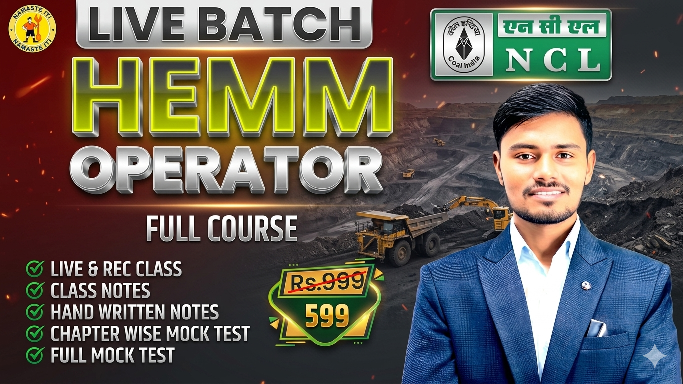 NCL HEMM OPERATOR LIVE FULL COURSE
