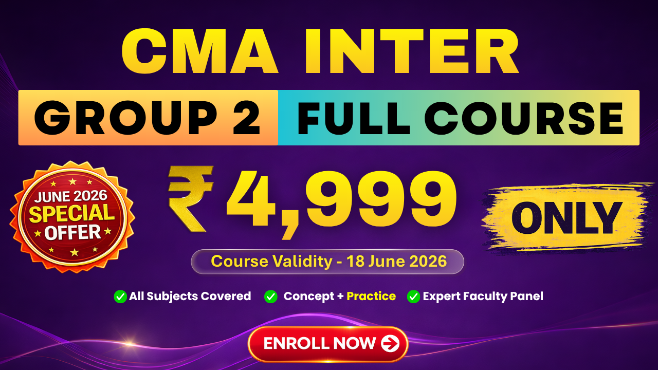 CMA Inter Group 2 - Special Offer for June 26 