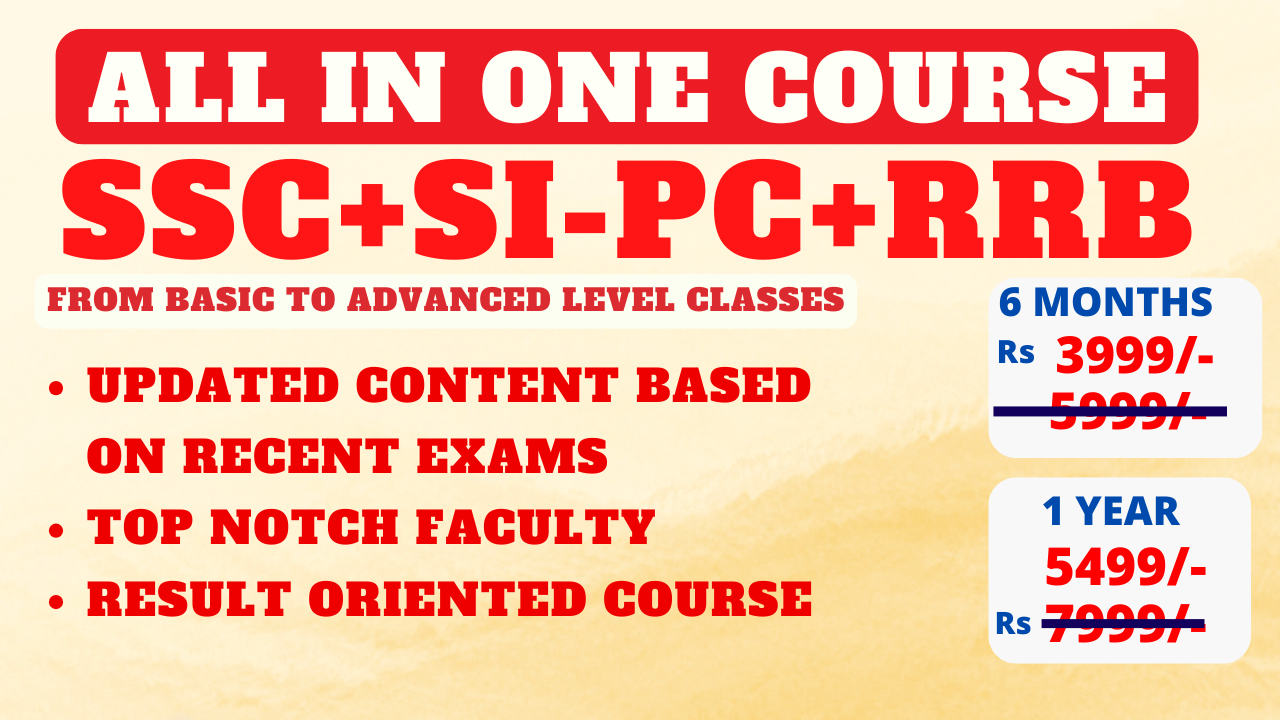 2.0 SSC/RRB/SI-PC ALL IN COURSE Updated