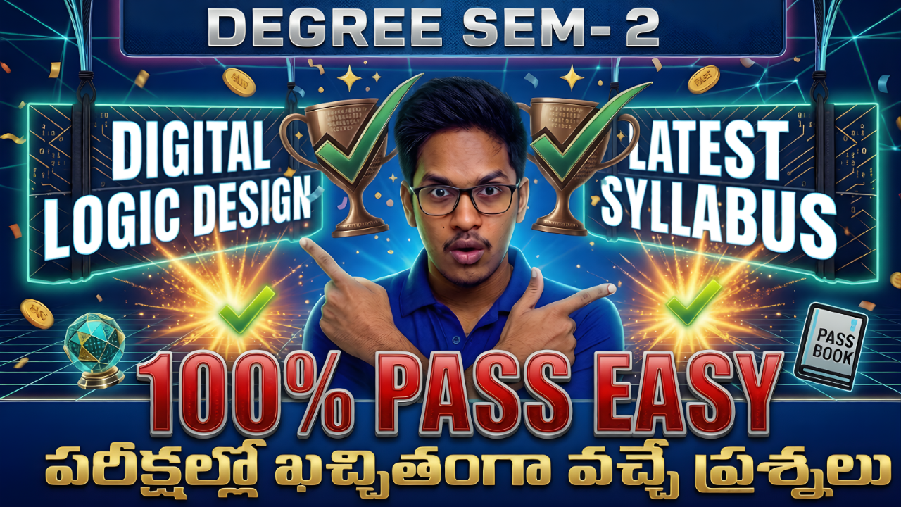Digital Logic Design - 2026 New Syllabus