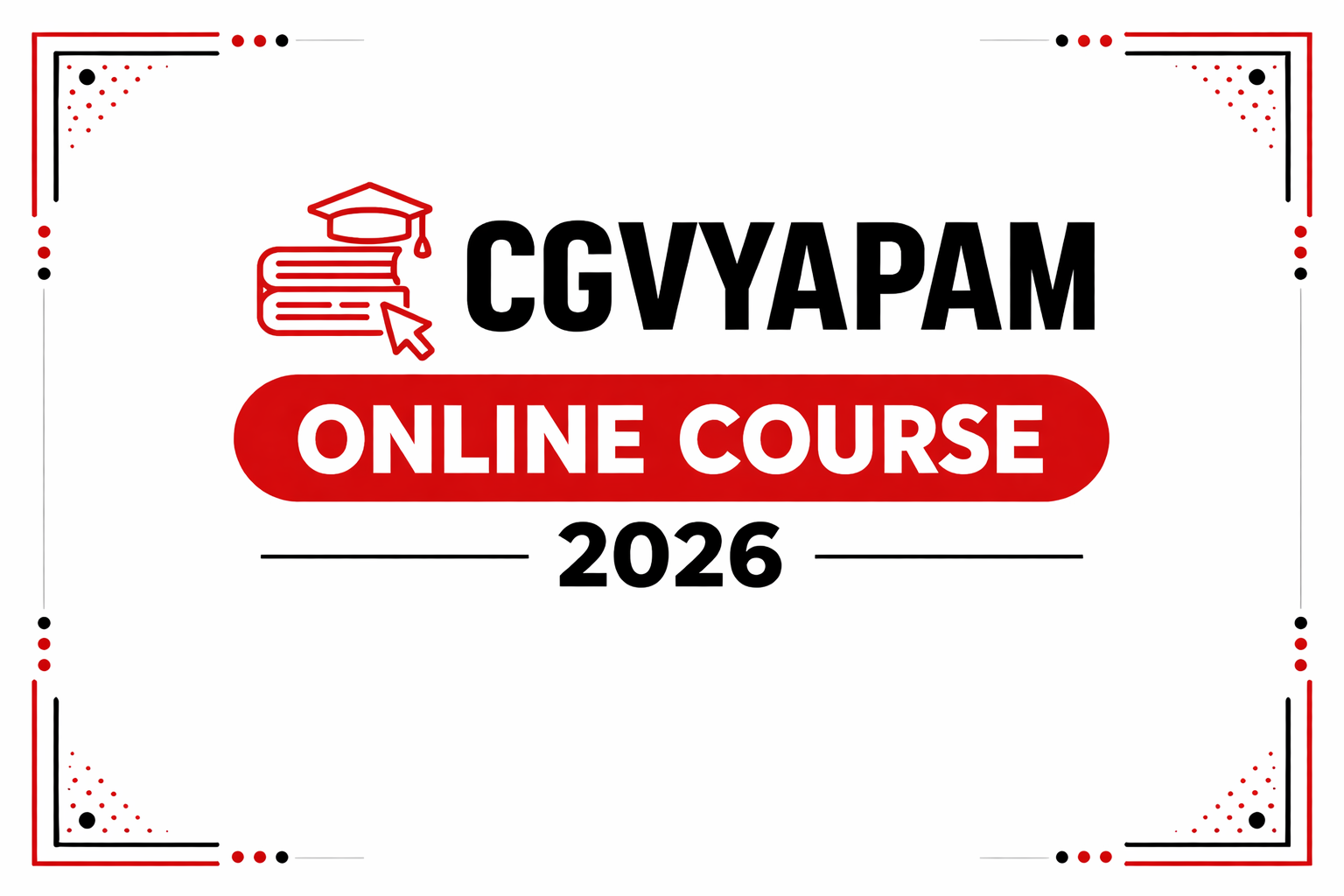 CG Vyapam Online Course 2026