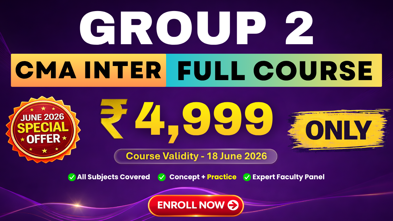CMA Inter Group 2 - Special Offer for June 26 
