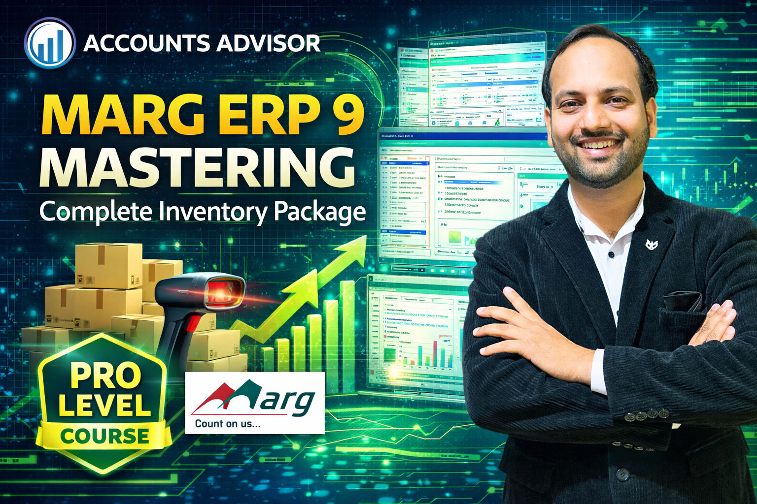 Mastering in Marg ERP 9 - A complete Inventory Package