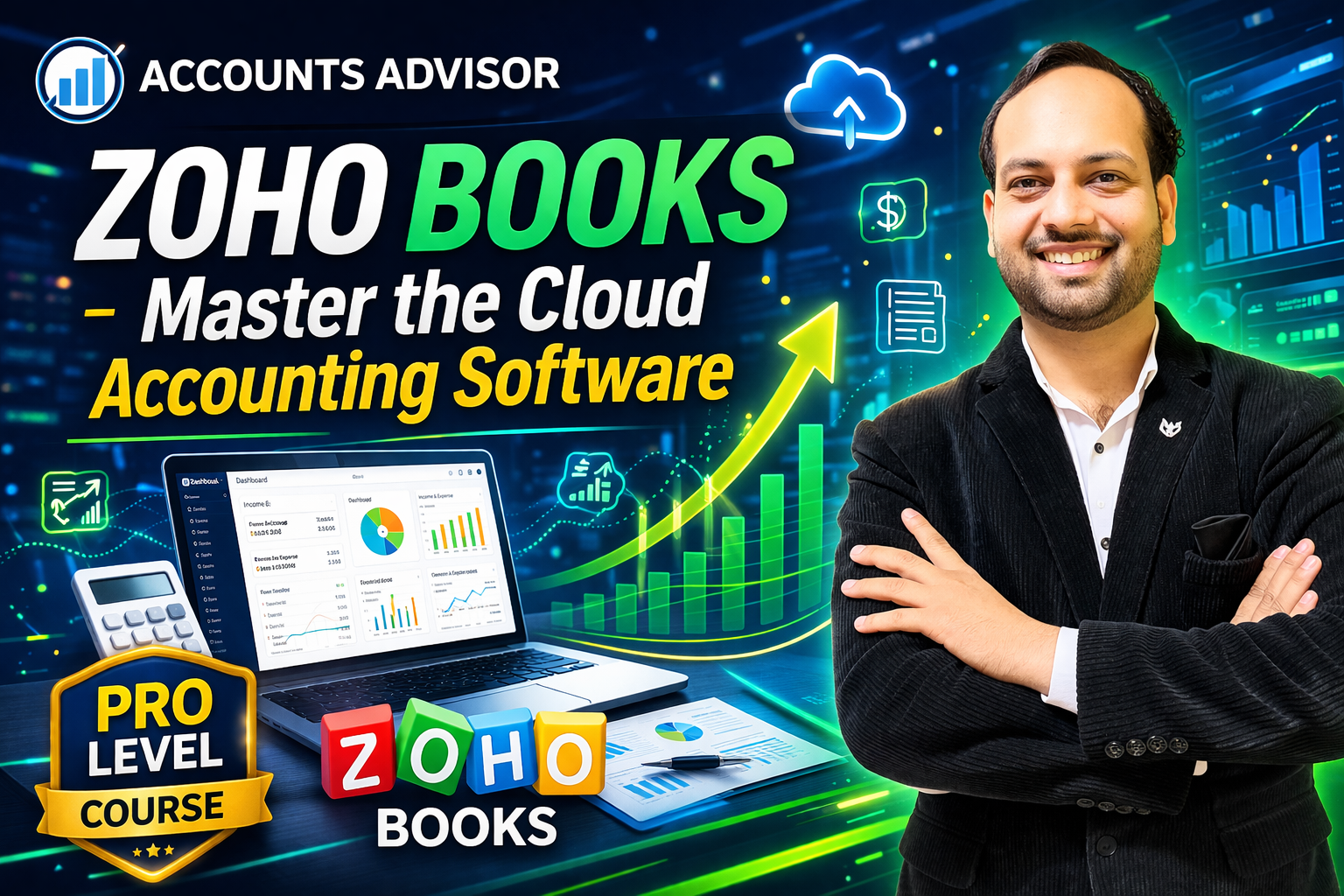 Zoho Books – Master the Cloud Accounting Software