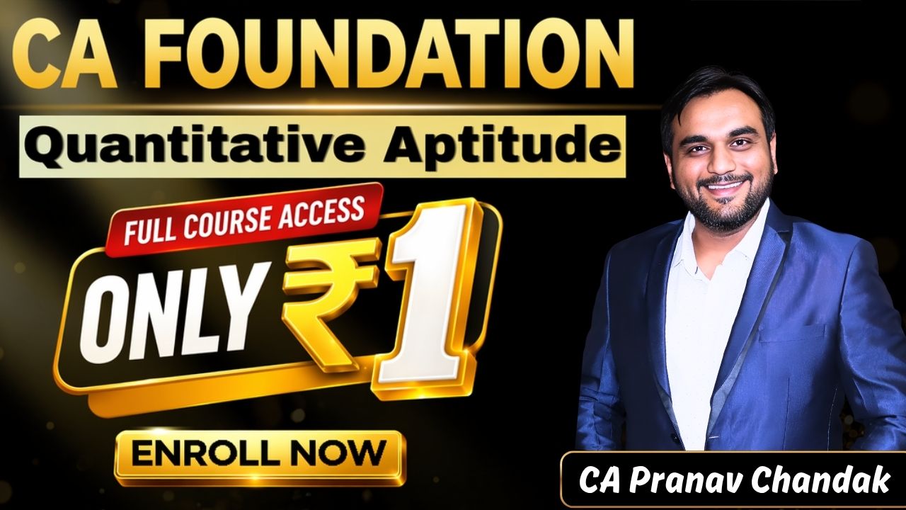 Quantitative Aptitude by CA Pranav Chandak