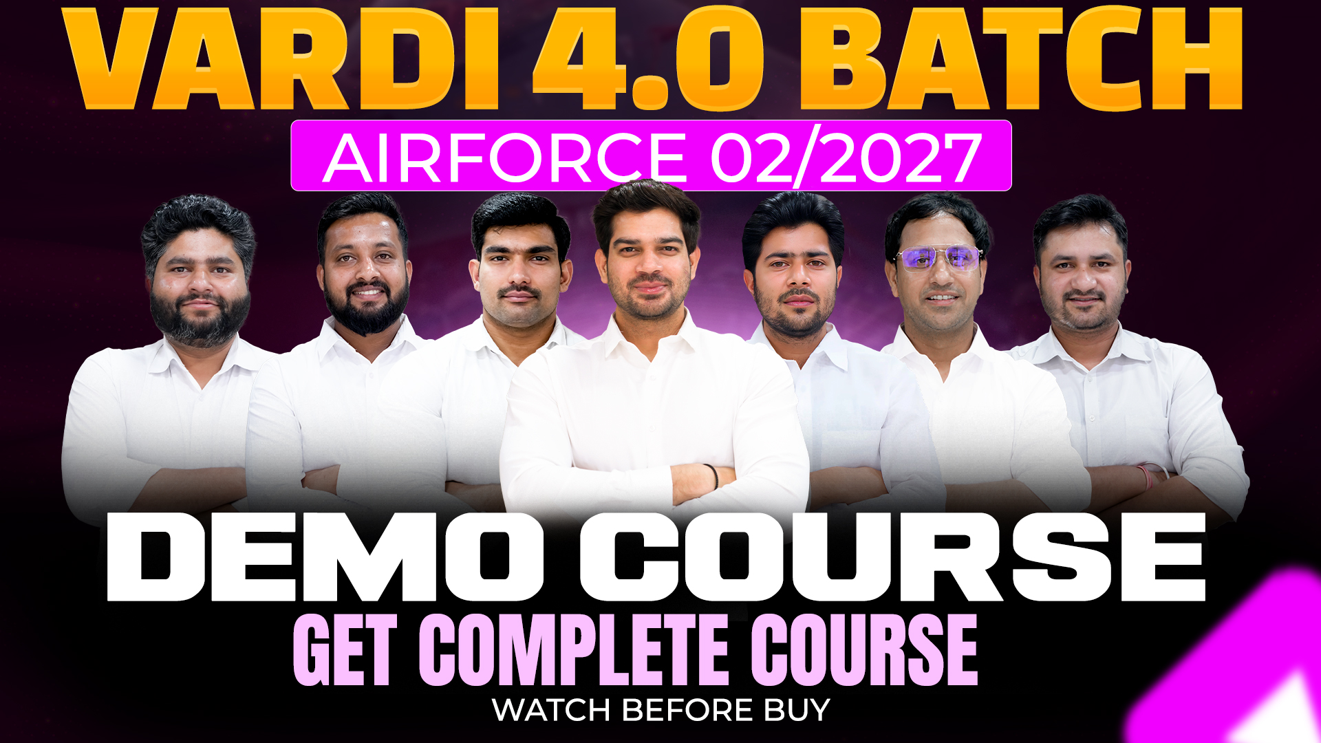AirForce (Vardi 4.0) Demo Course