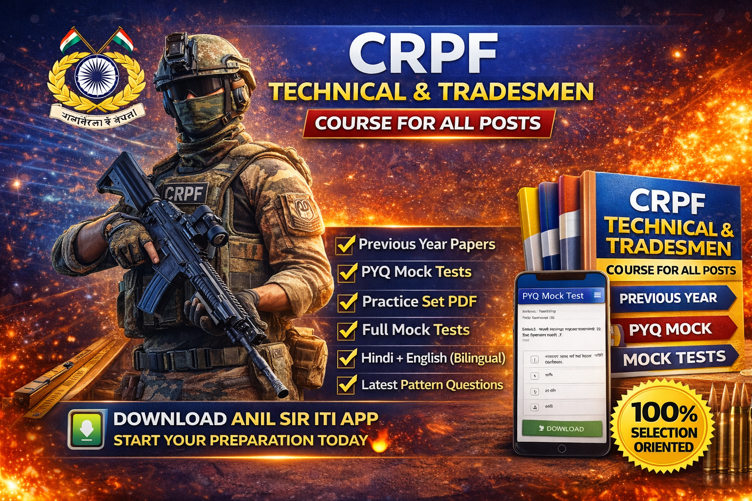 CRPF Technical & Tradesmen 2026