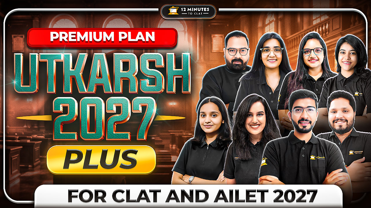 UTKARSH Plus 2027 – Premium Batch for CLAT and AILET 2027