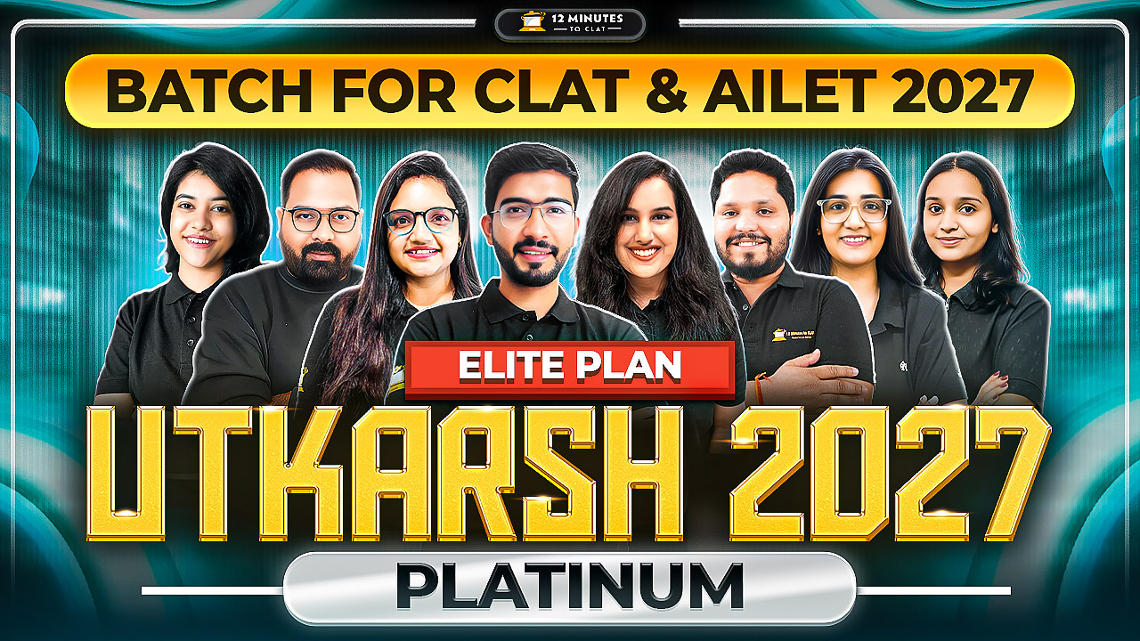 UTKARSH Platinum 2027 – Elite Batch for CLAT and AILET 2027