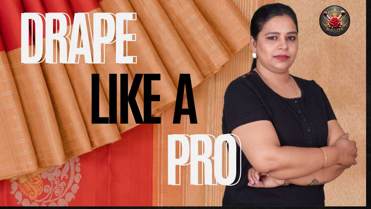 DRAPE LIKE A PRO | Learn Saree Draping in Tamil