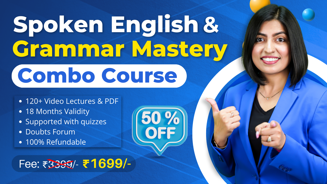 Spoken English & Grammar Mastery (R3-Combo Course)