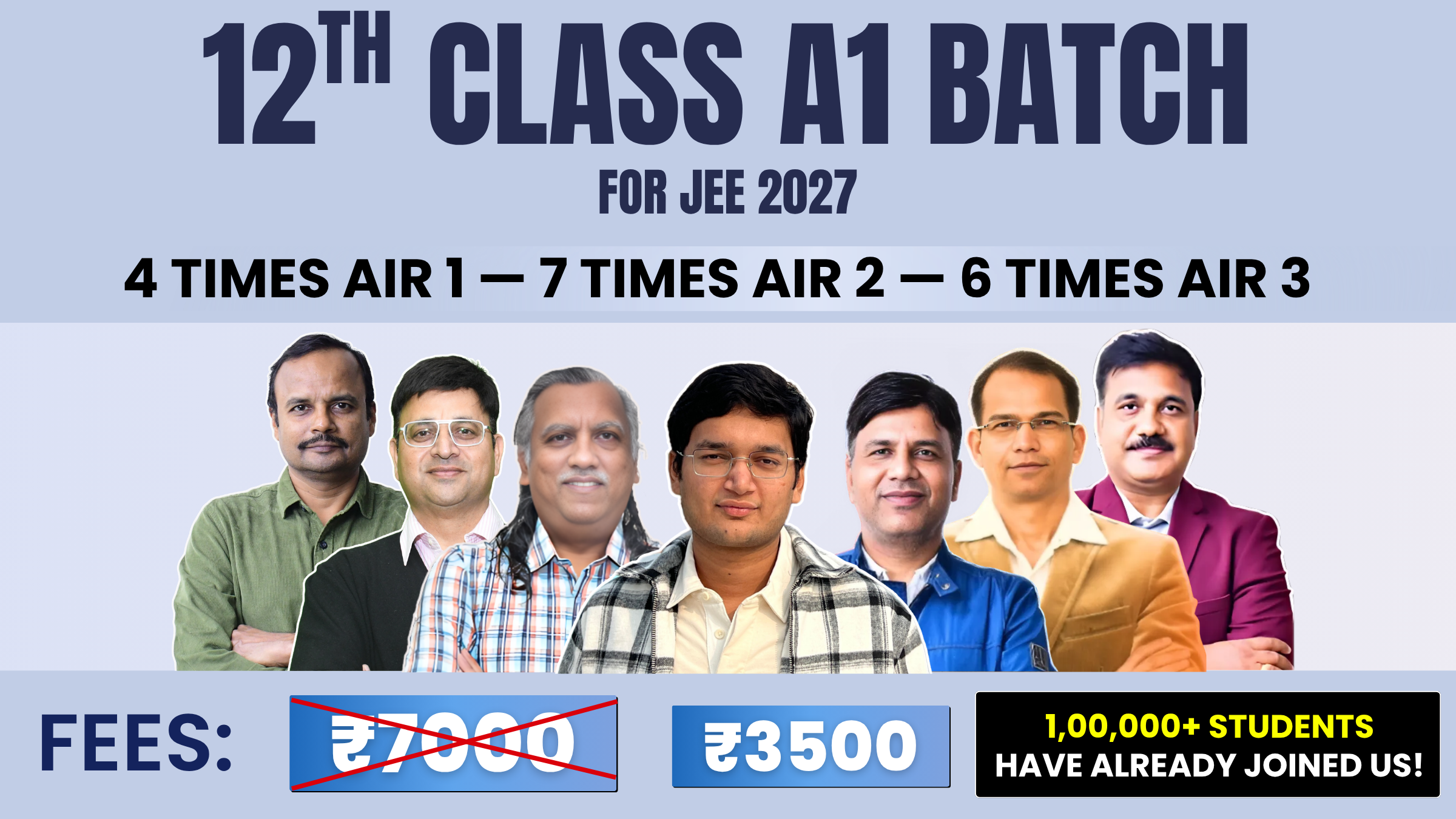 JEE 2027: 12th Class A1 Batch