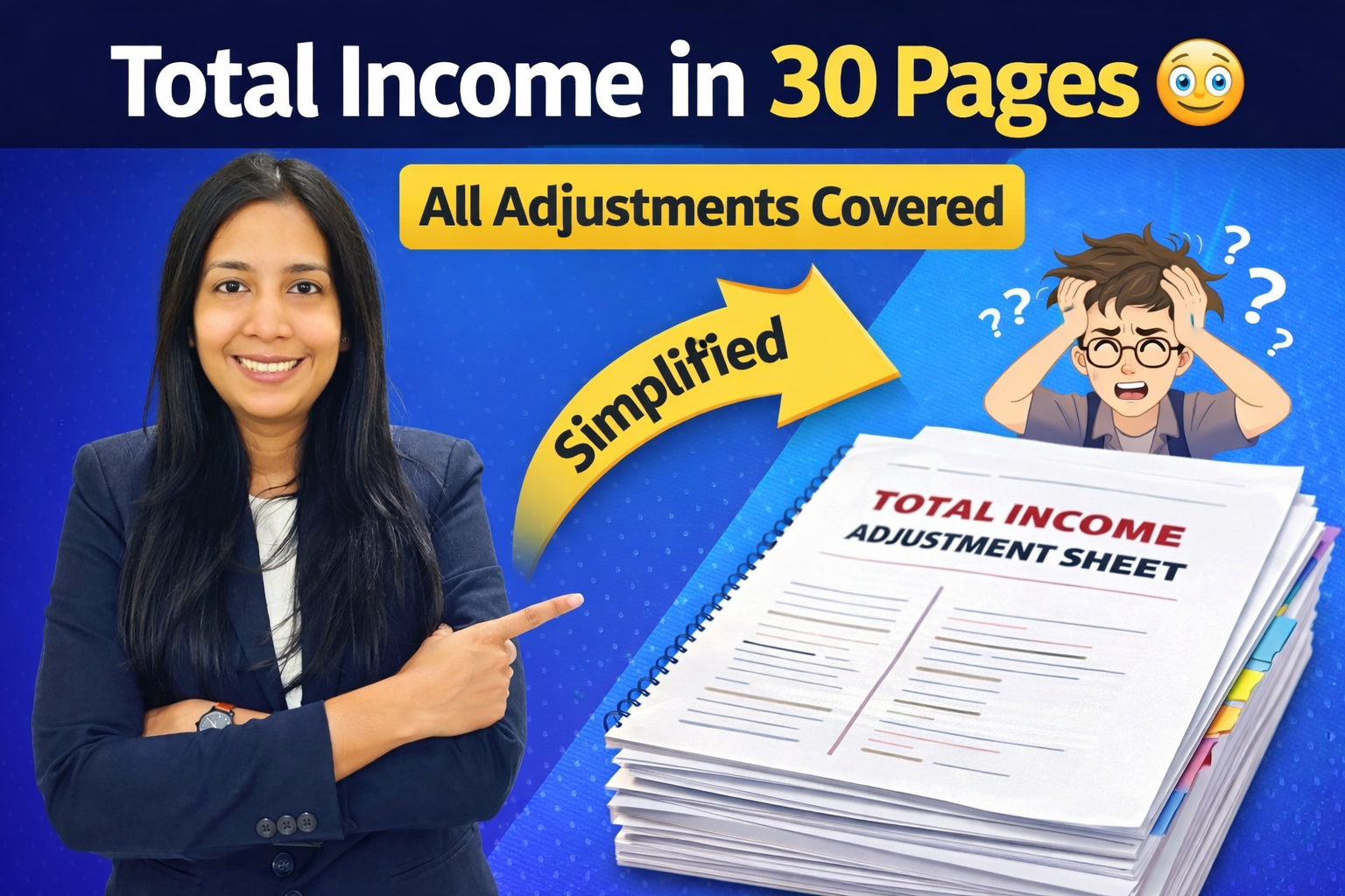 “Total Income Master Adjustment Sheet (30 Pages)”