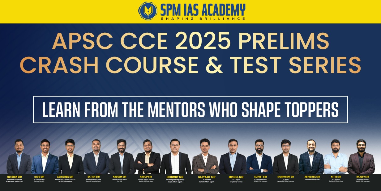 APSC Prelims Crash Course + Test Series 2026 (Offline mode)
