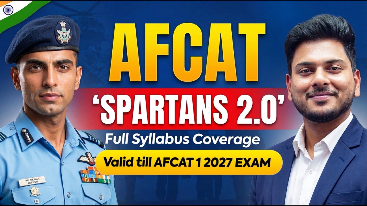 AFCAT Spartans 2.0 Batch