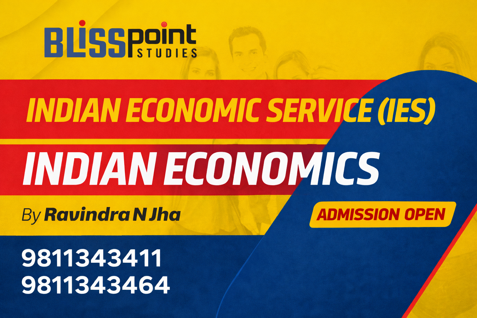 Indian Economic Service (IES) INDIAN ECONOMICS BY Ravindra N Jha (Pre- Recorded)