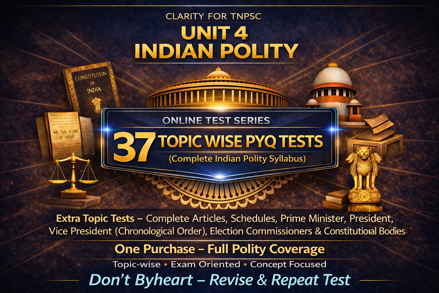 Unit IV - Indian Polity - இந்திய ஆட்சியியல்