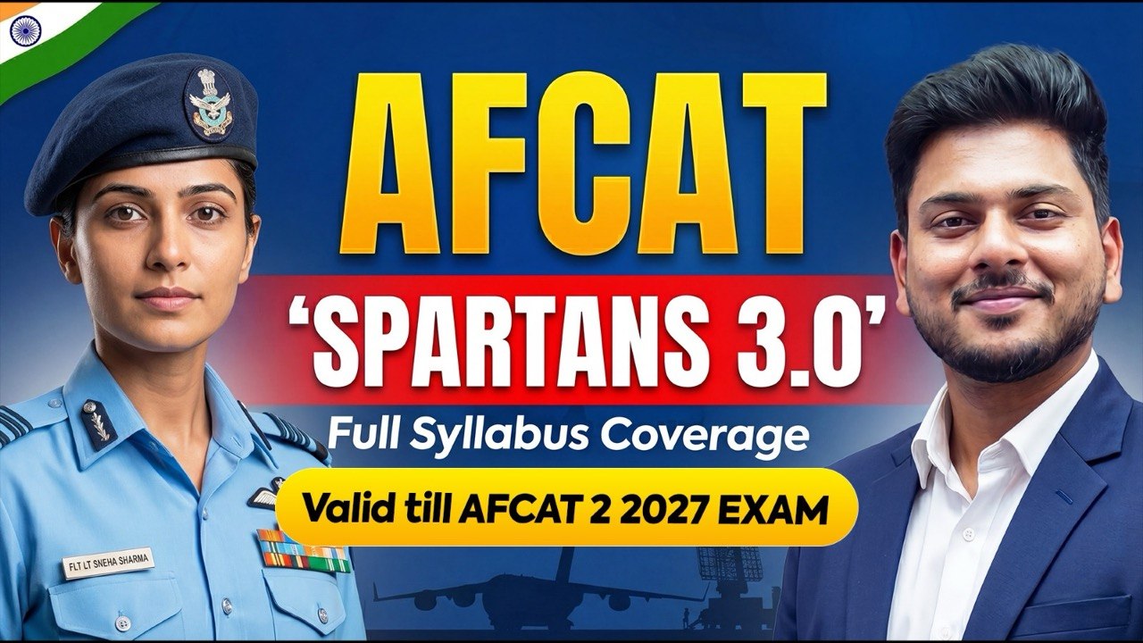 AFCAT Spartans 3.0 Batch