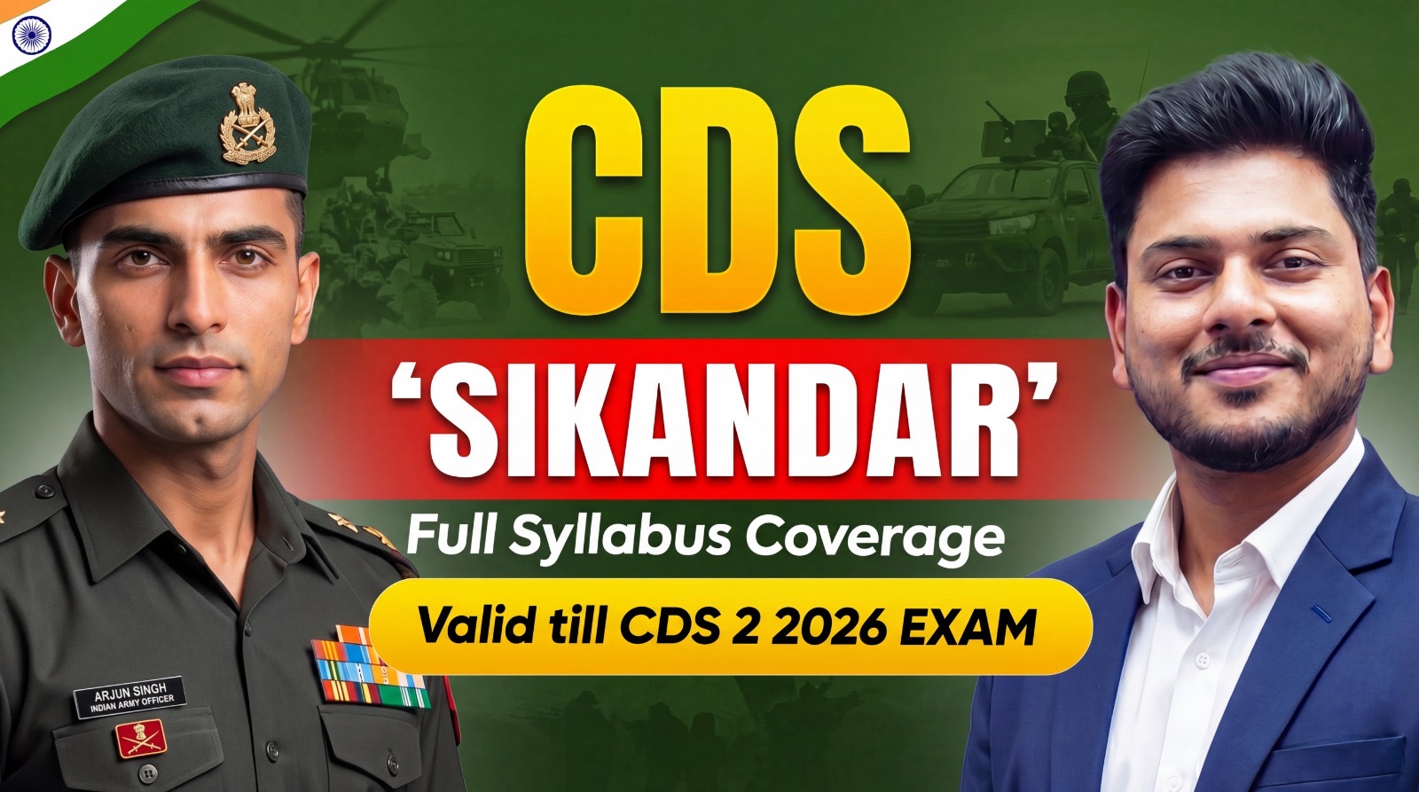 CDS 2 2026 Sikandar Batch