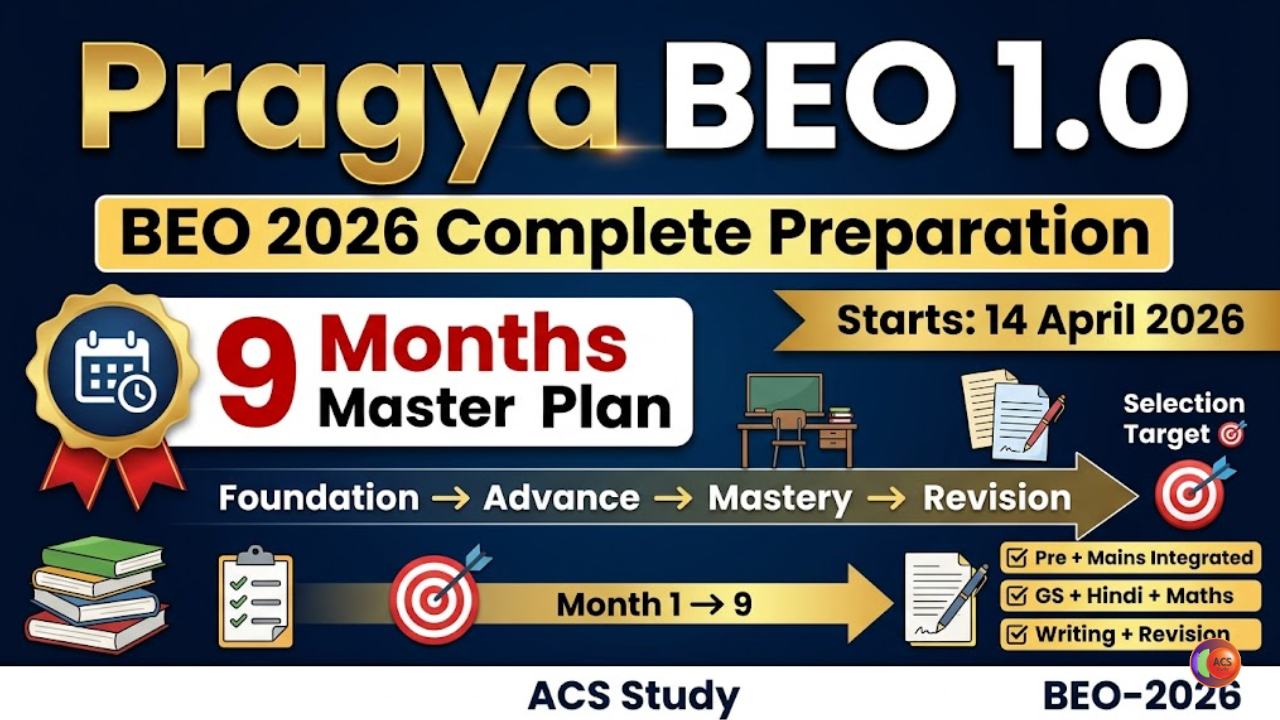 Pragya BEO 1.0 Batch-2026