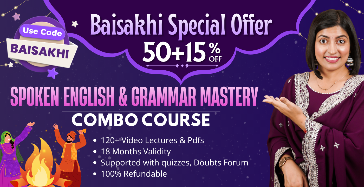 Spoken English & Grammar Mastery (R3-Combo Course)