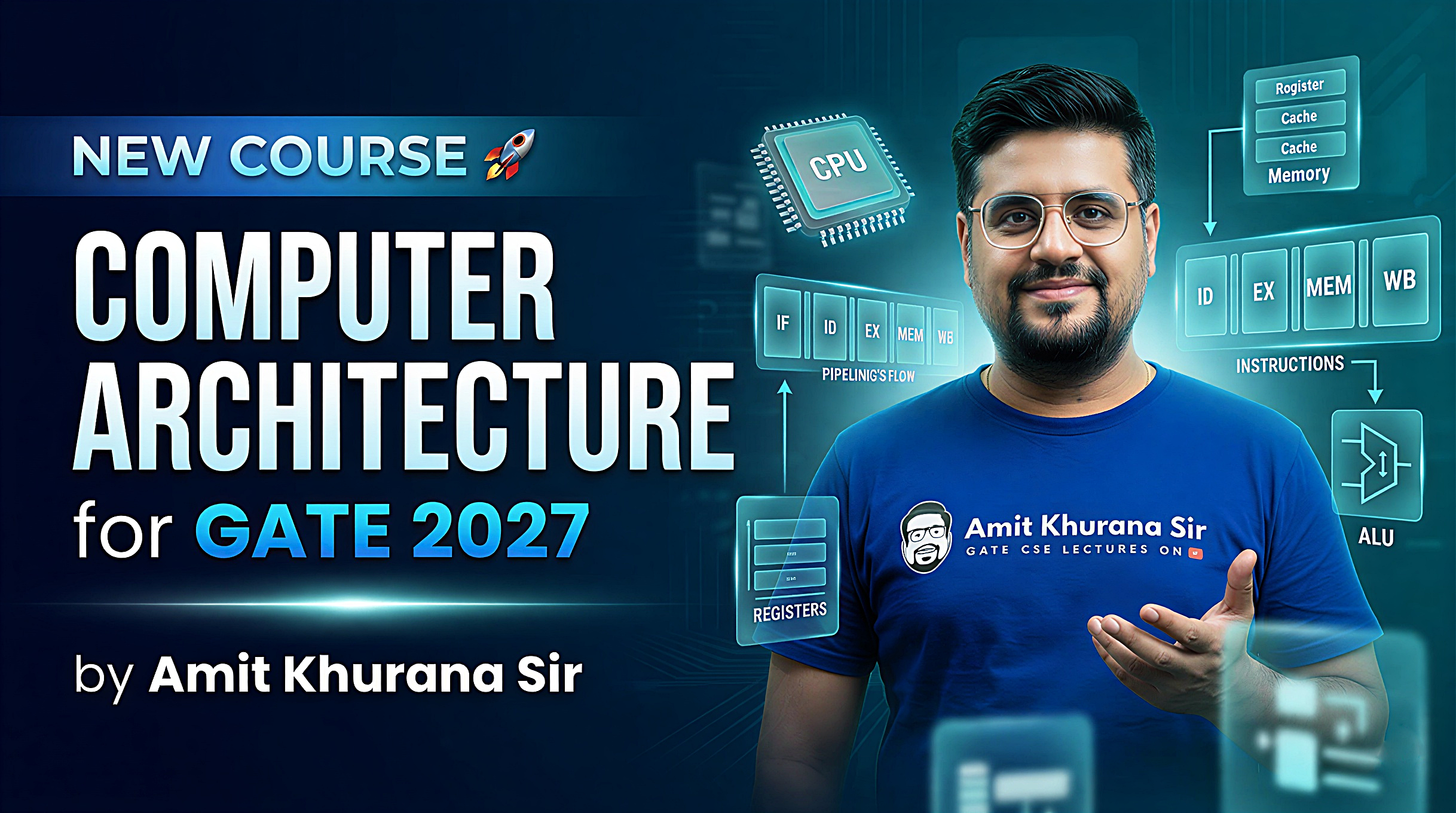 Computer Architecture (CAO) for GATE 2027 | Pre-Launch Offer @ ₹500