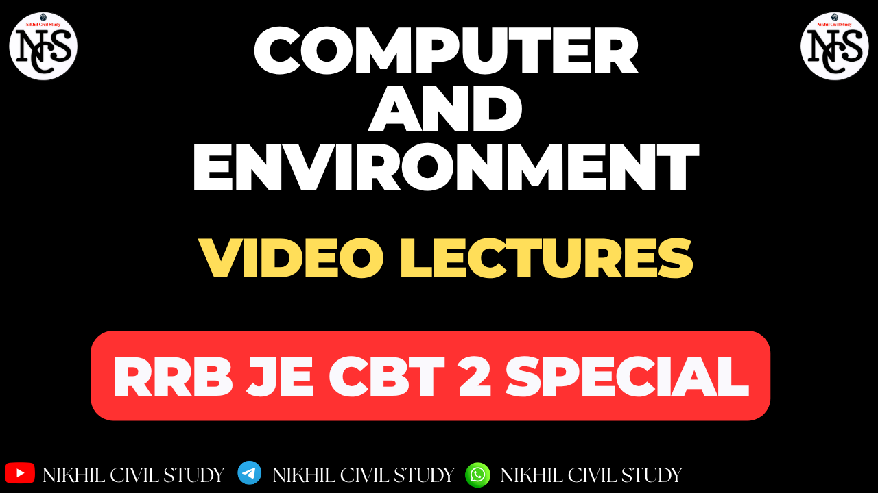 Computer & Environment Video Lectures