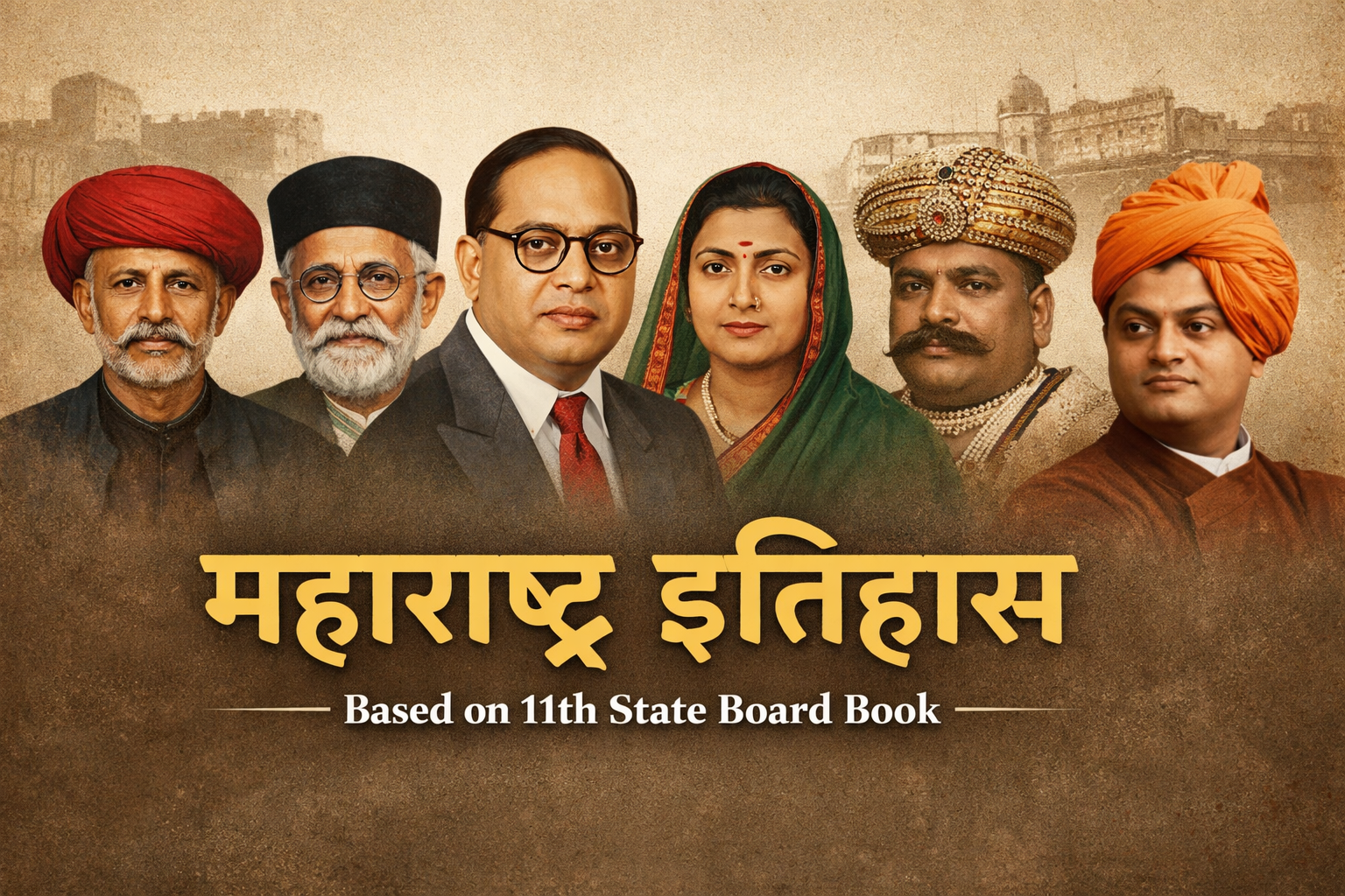 महाराष्ट्र इतिहास (Based on 11th State Board Book)
