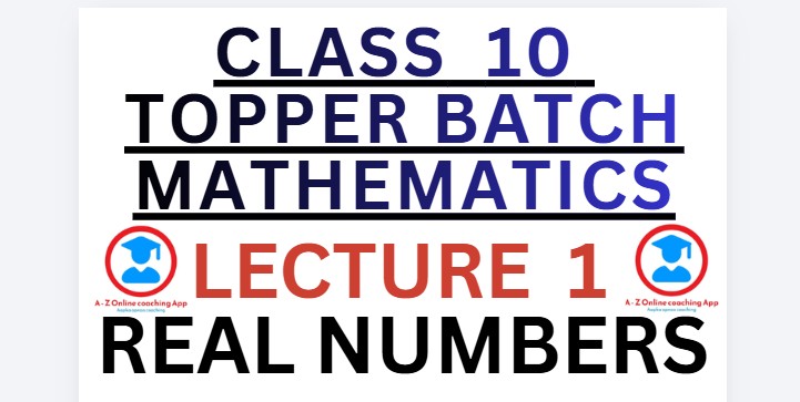 TOPPER BATCH CLASS 10