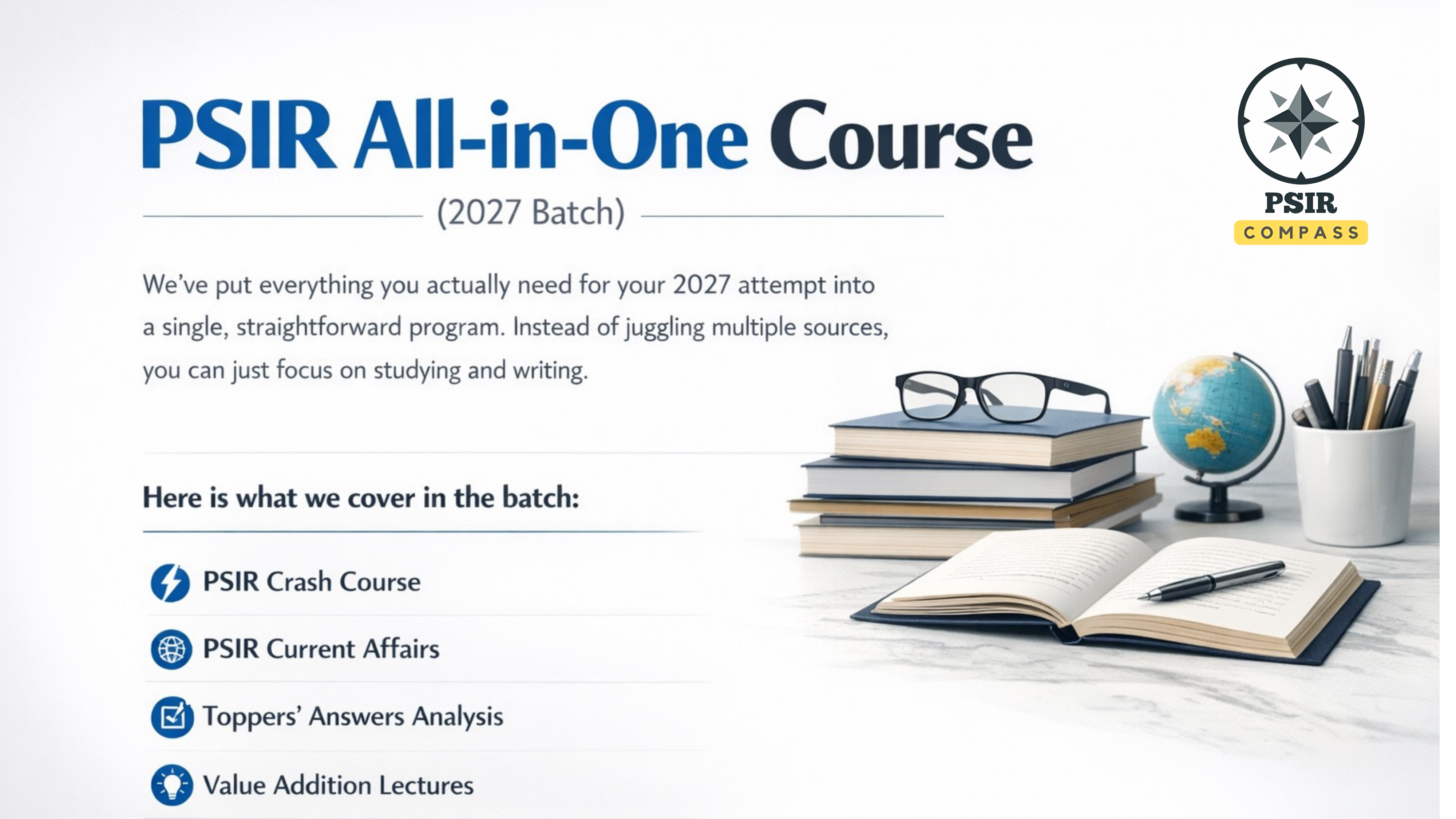 PSIR All in One (2027 Batch)