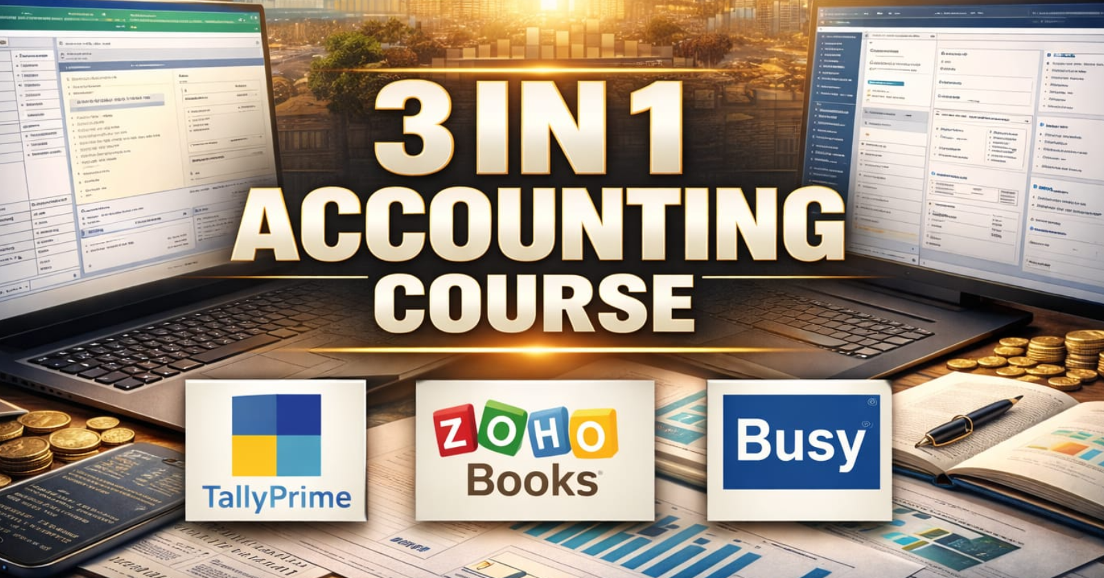 3 in 1 Accounting Software