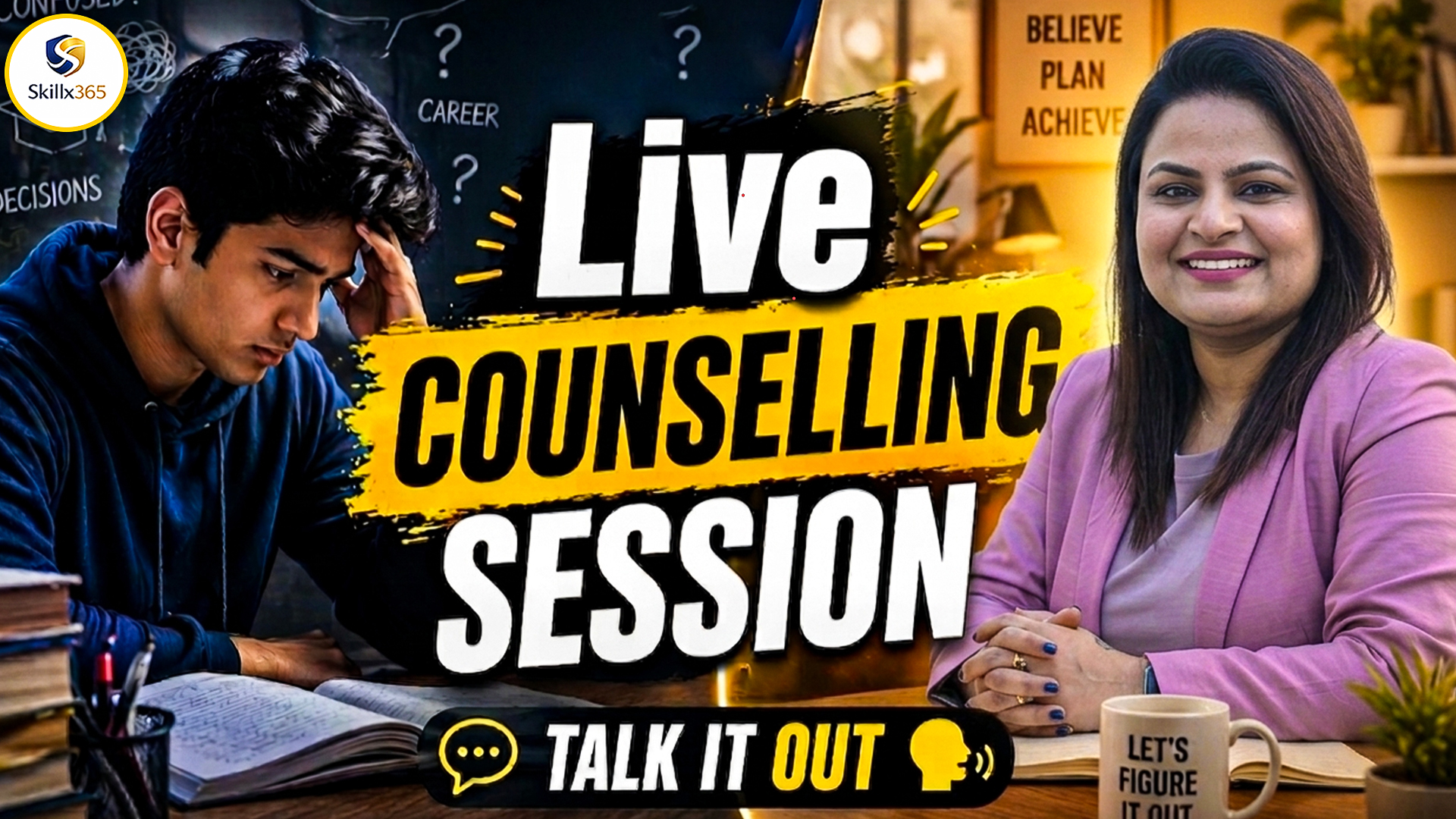Live Counselling Session: Talk It Out