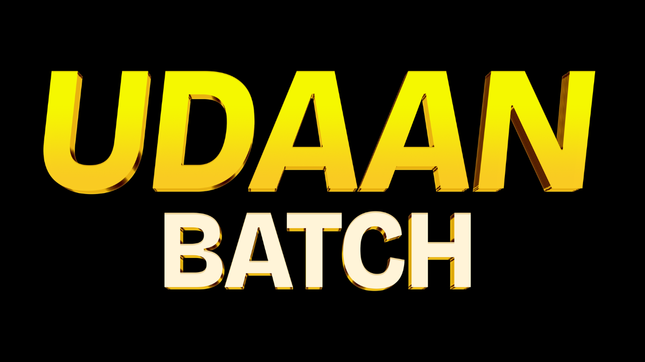 UDAAN BATCH 2026 [Free]
