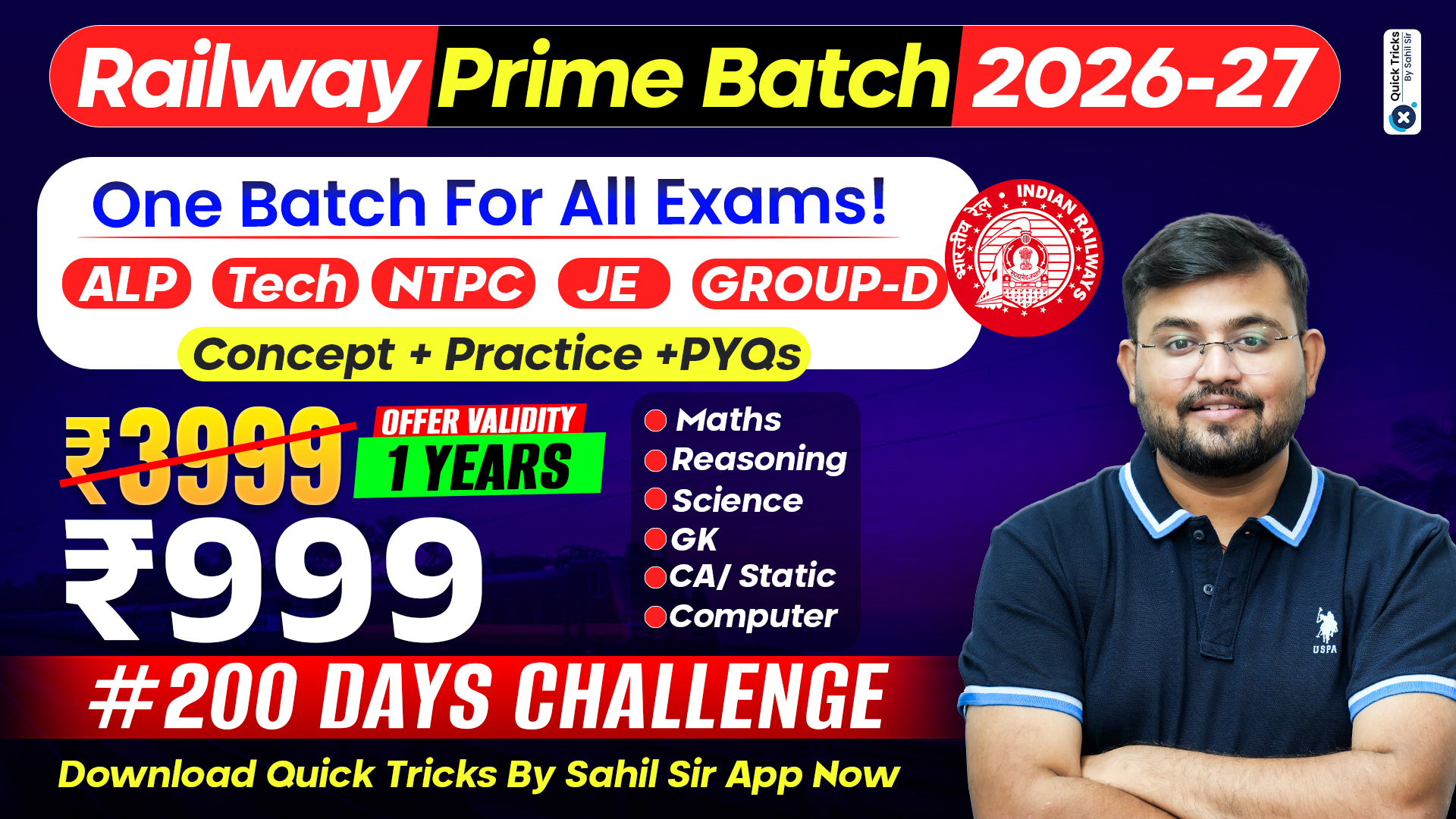 Railway Prime Batch (2026-27)