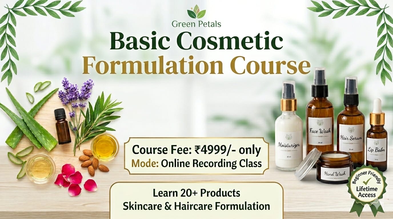 Basic Cosmetics Formulation Course