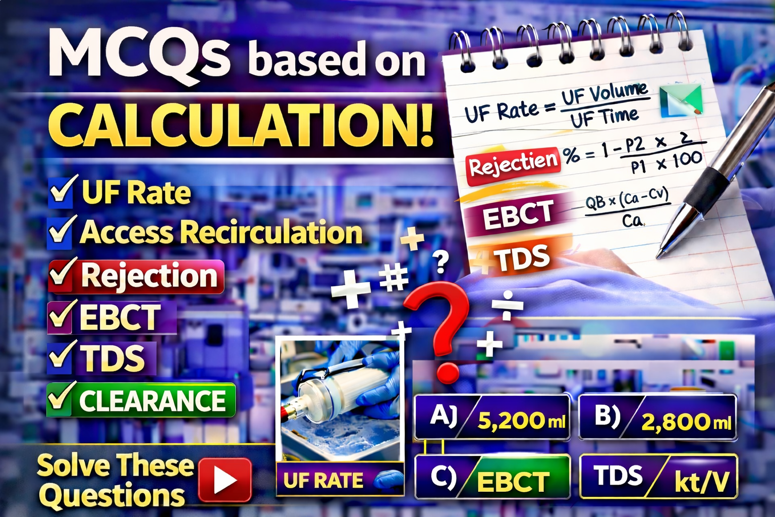 Calculation Based MCQ