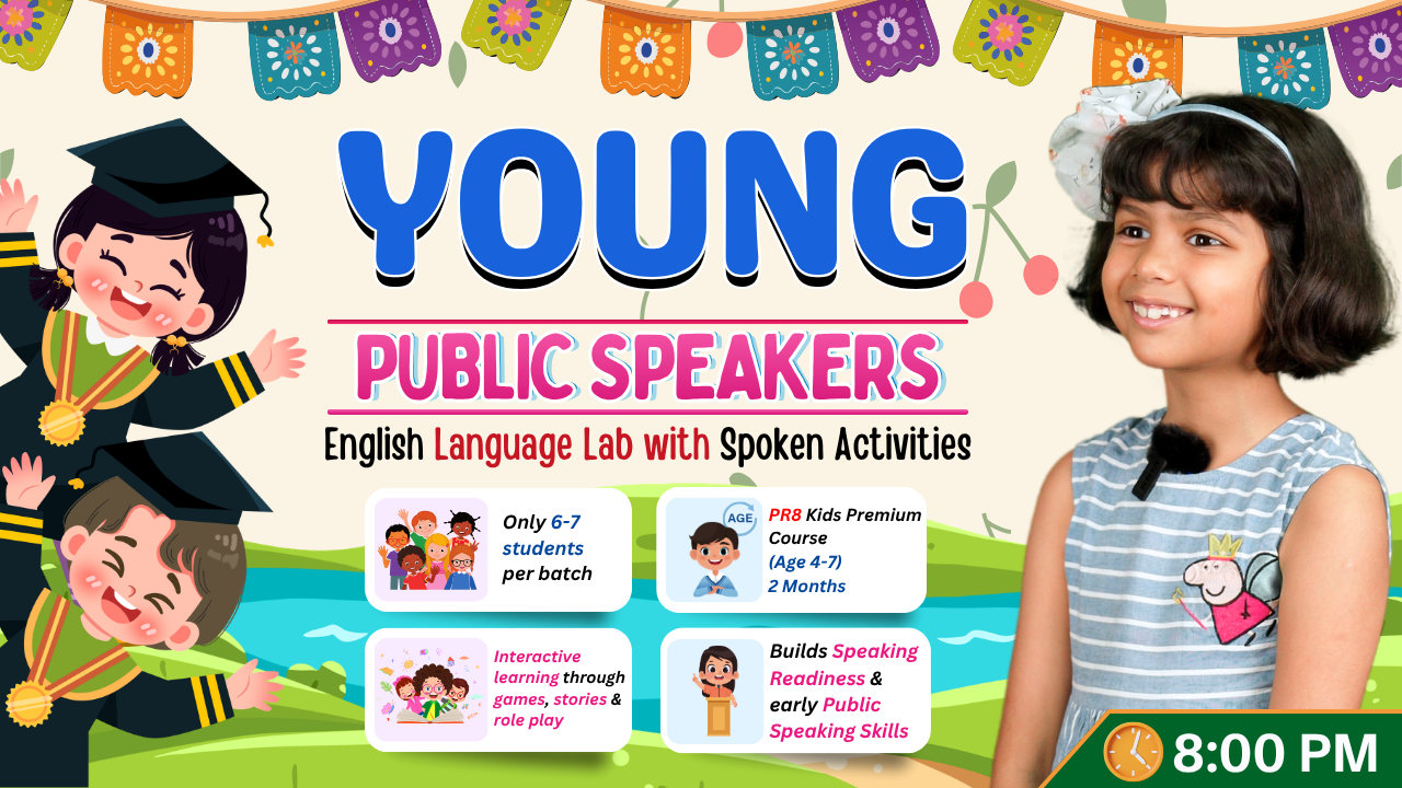  Young Public Speaker Premium Course (Ages 4–7) 🌟 PR 8
