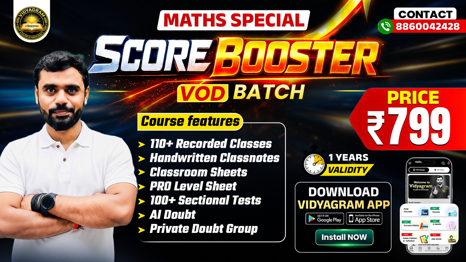 🚀 SCORE BOOSTER VOD BATCH by Aditya Ranjan Sir 