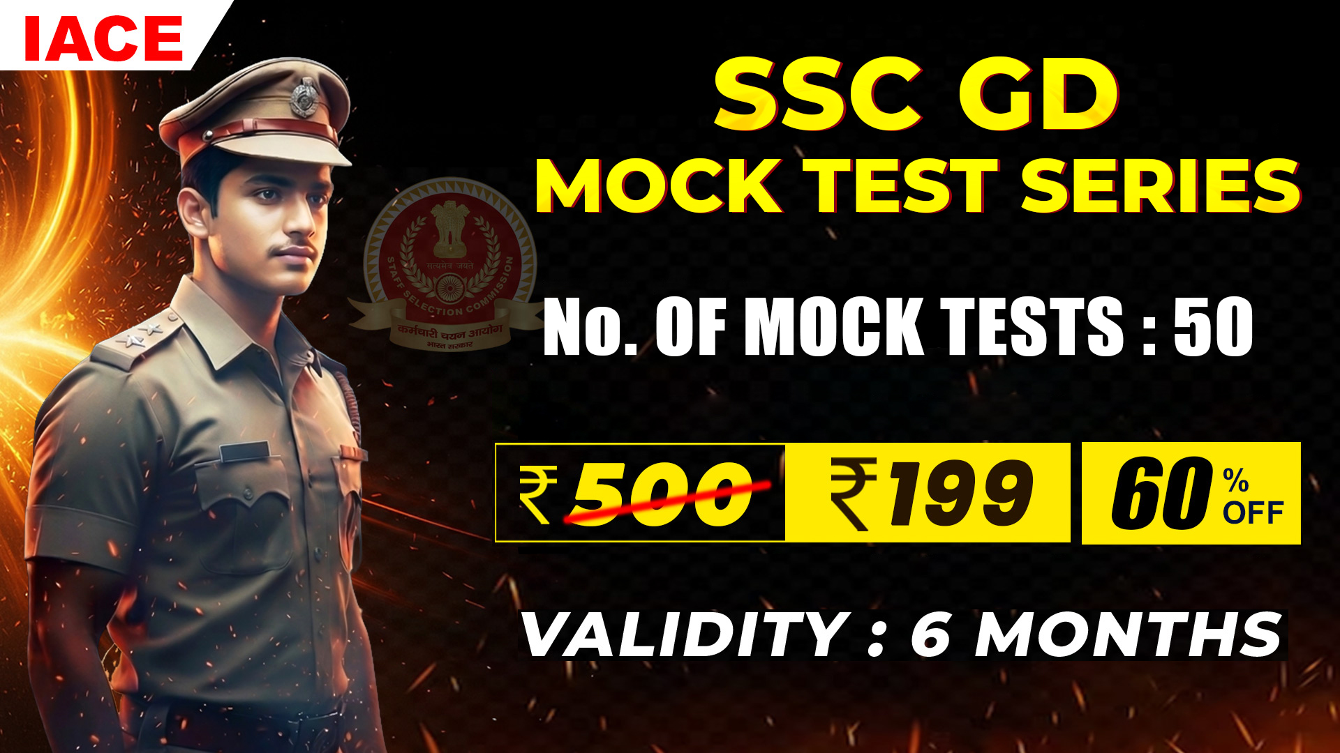 SSC GD MOCK TEST SERIES - 50 MOCK TESTS