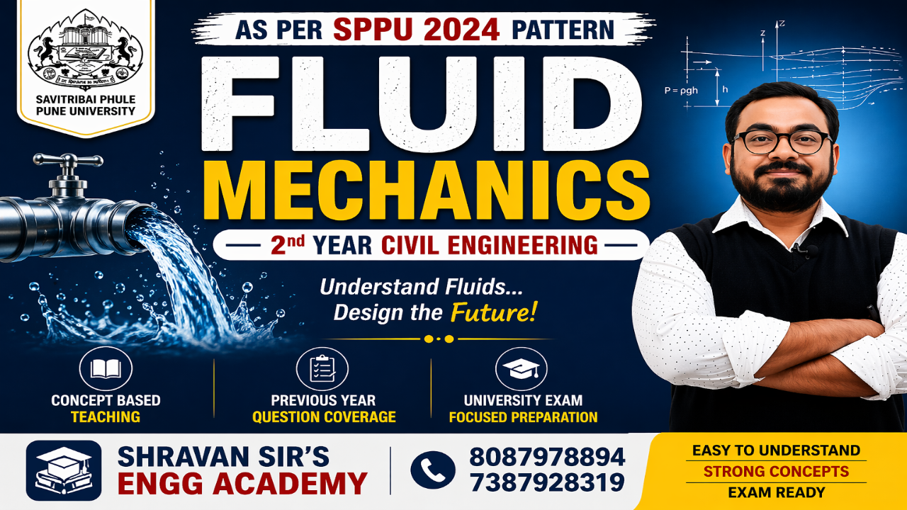 SPPU-FLUID MECHANICS (CIVIL ENGINEERING)