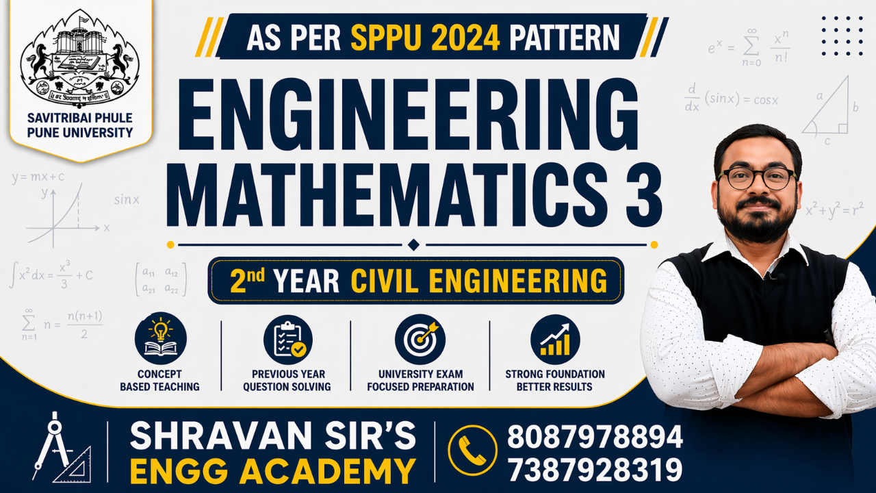 Engineering Mathematics-3 (Civil Engineering)