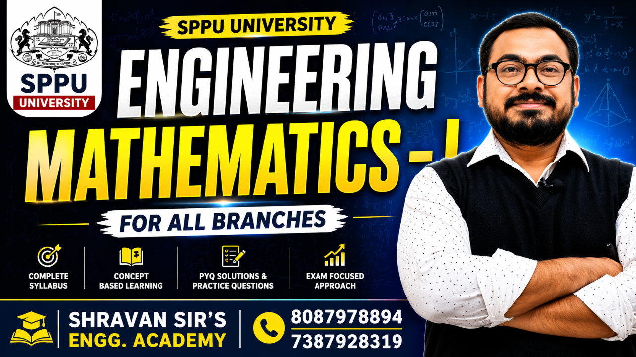 SPPU-ENGINEERING MATHEMATICS -1  (As Per 2024 Pattern)